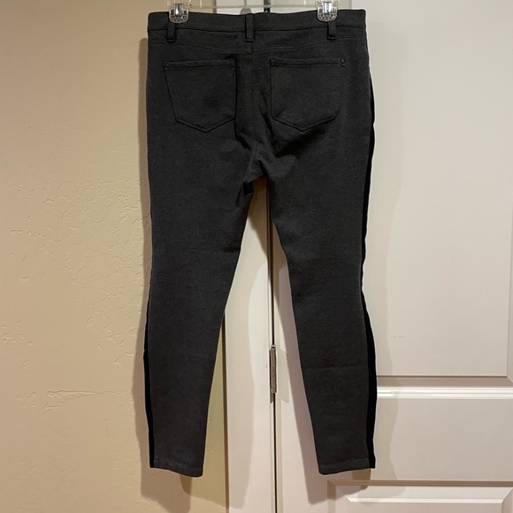 Dkny Pants & Jumpsuits Dkny Grey With Black Stretch Dress Pant